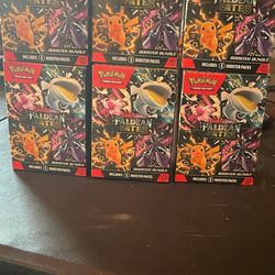 6 pokemon paldean fates boosters bundles