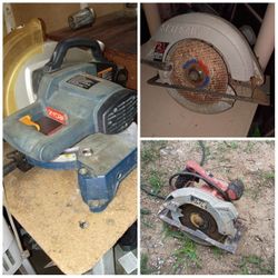 $30Ryobi Compound Miter Saw./ Circular Sawx2
