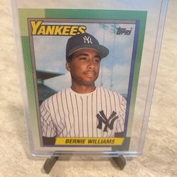 1990 Topps Bernie Williams Rc