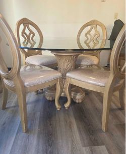 Table and chairs
