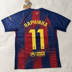 Raphiha FC Barcelona Home Jersey 2025/26