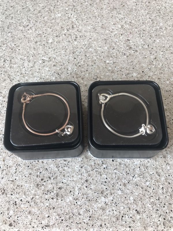 Women's heart sterling bracelet