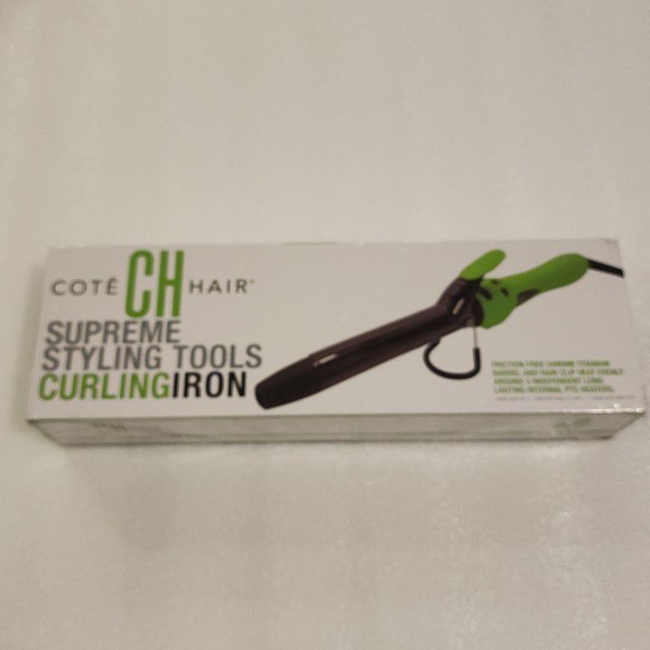 Cote Hair CH Chrome Titanium Curling Iron