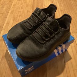 Adidas Runner Tubular Leather Running Shoes Sneaker Coreblack Size 8