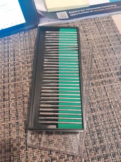 Wire Drill Brush,Nail Lamp,30 PC Drill Tip