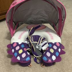 Mambobaby baby and toddler Float with Canopy and Tail