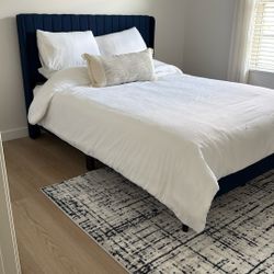 Queen Bed frame & Memory Foam Mattress 