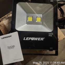 LEPpower Flood Lamp..... 100w........ CHEAP