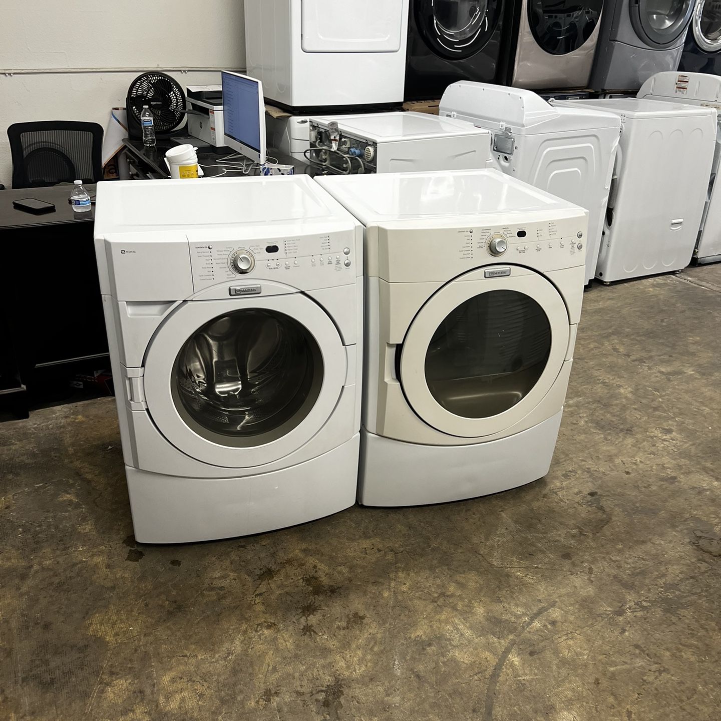 Used Maytag Washer And Gas Dryer With Warranty 