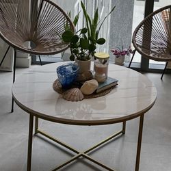 Faux Marble Table