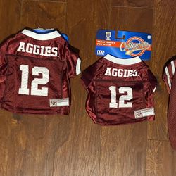 4 - TEXAS A&M PET APPAREL - CLICK ON PIC TWICE TO GET FULL VIEW - SEE DESCRIPTION 