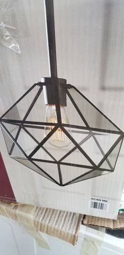 English bronze mini pendant