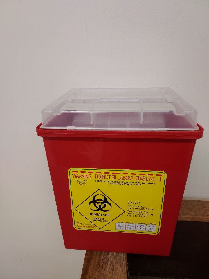 Sharps Container Brand New!