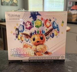 Pokemon Prismatic Evolutions Elite Trainer Box ETB Sealed