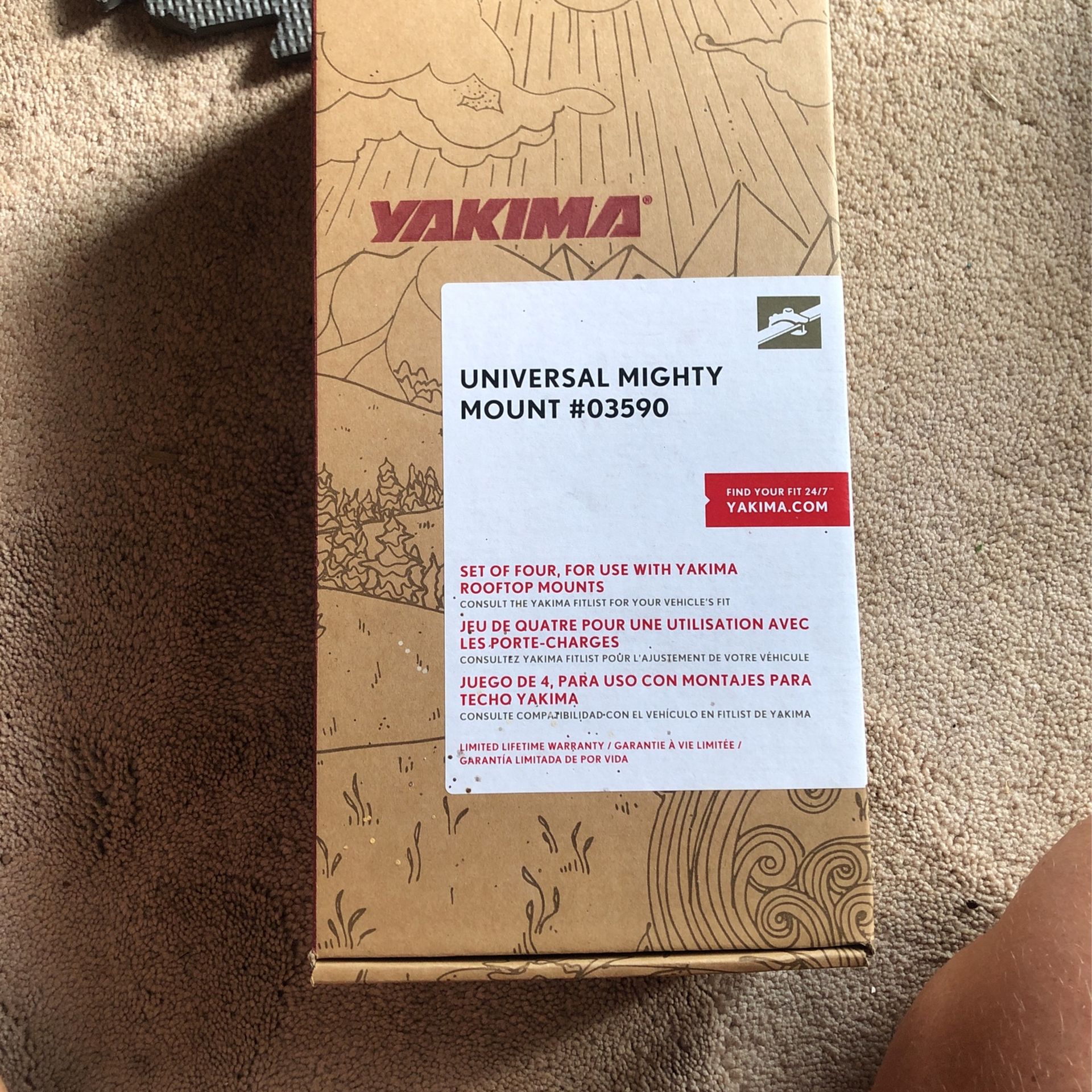 Yakima Universal Mighty Mount 03590