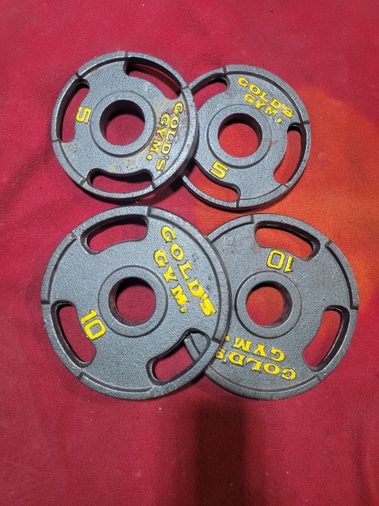 GOLD'SGYM . 2" HOLE OLYMPIC PLATES 30LBs . 2-10s 2-5s
11525 S HALSTED DUNKIN DONUTS/7111.S WESTERN WALGREENS
DELIVERY AVAILABLE
25$ CASH ONLY