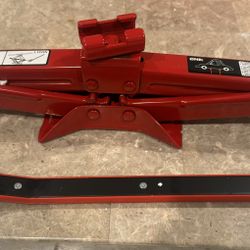 Scissor Jack for Car - 1.5 Ton (3,306 lbs) Car Jack Kit with Labor-Saving Ratchet Wrench for Cars, SUV, Sedans, 4'' - 15.2'' Lifting Range