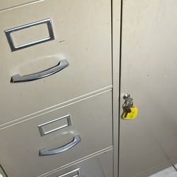 File cabinet with hidden Safe
