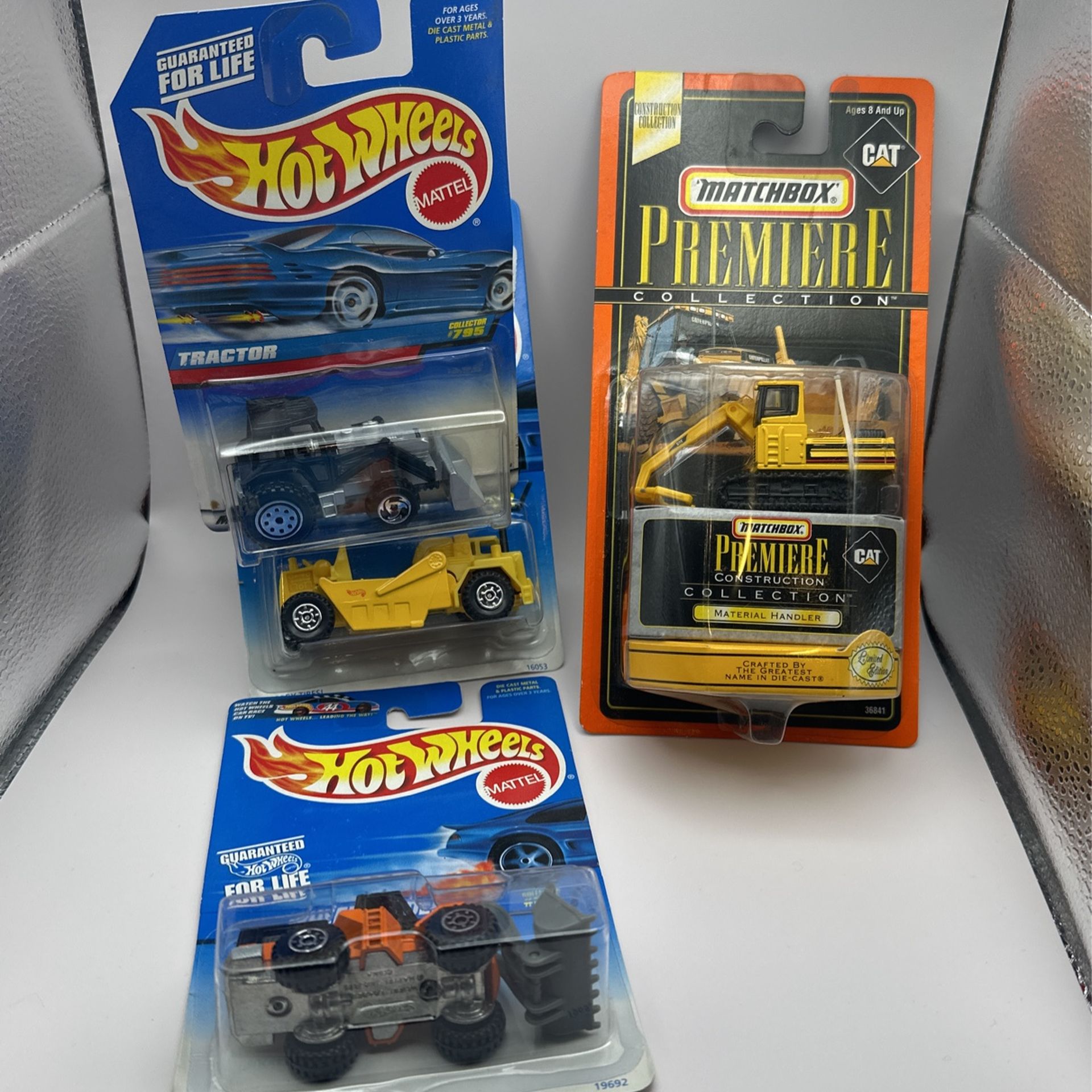 Hotwheels And Matchbox Construction Equipment Die Cast Vintage