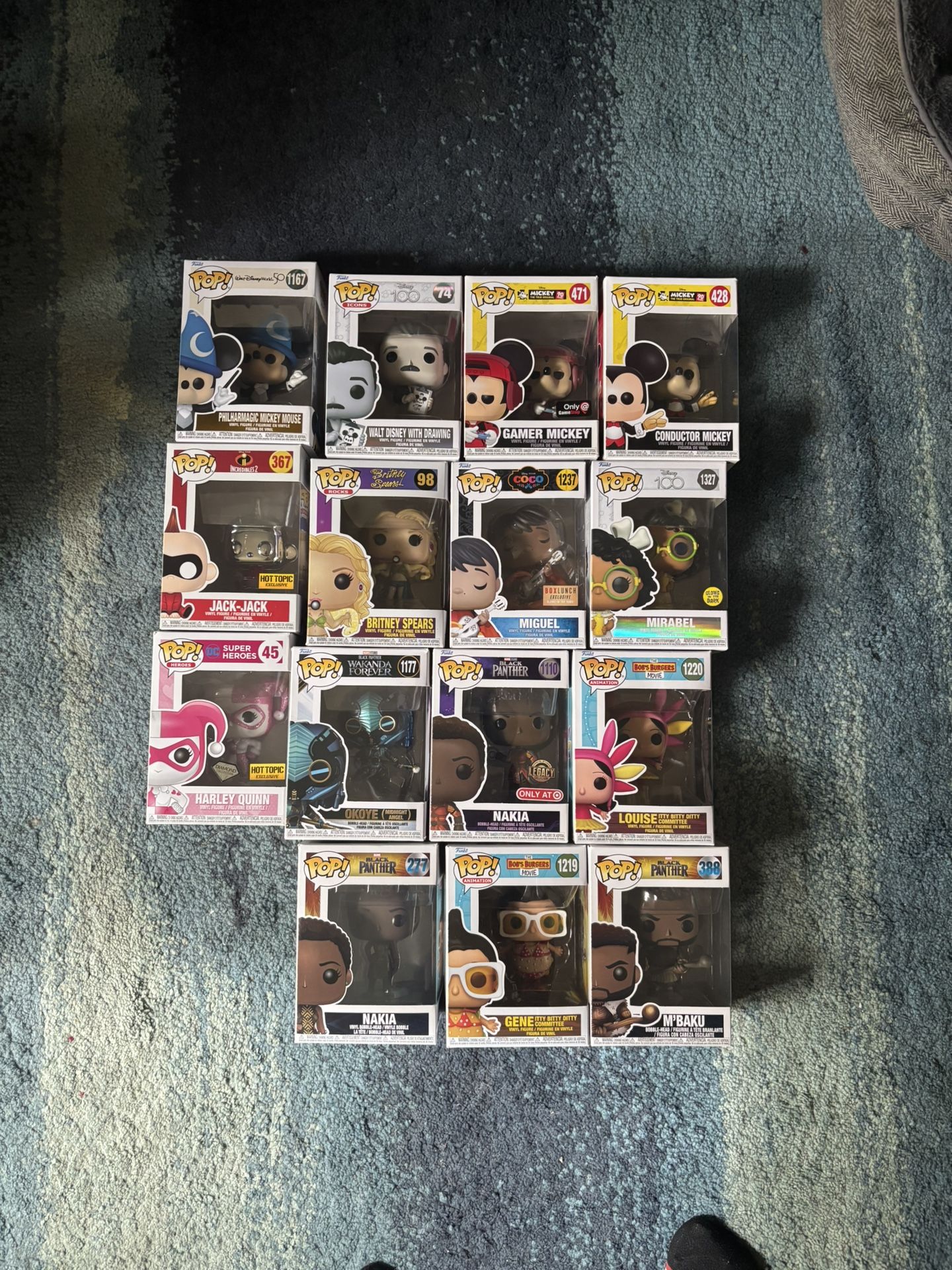 Funko Pops NRFB