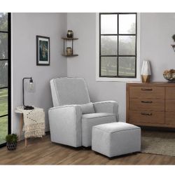 Chair With Ottoman
