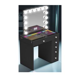 Vanity W/Bluetooth & Led Mirror