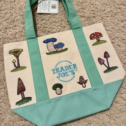 Hand-painted Trader Joe’s Mini Tote