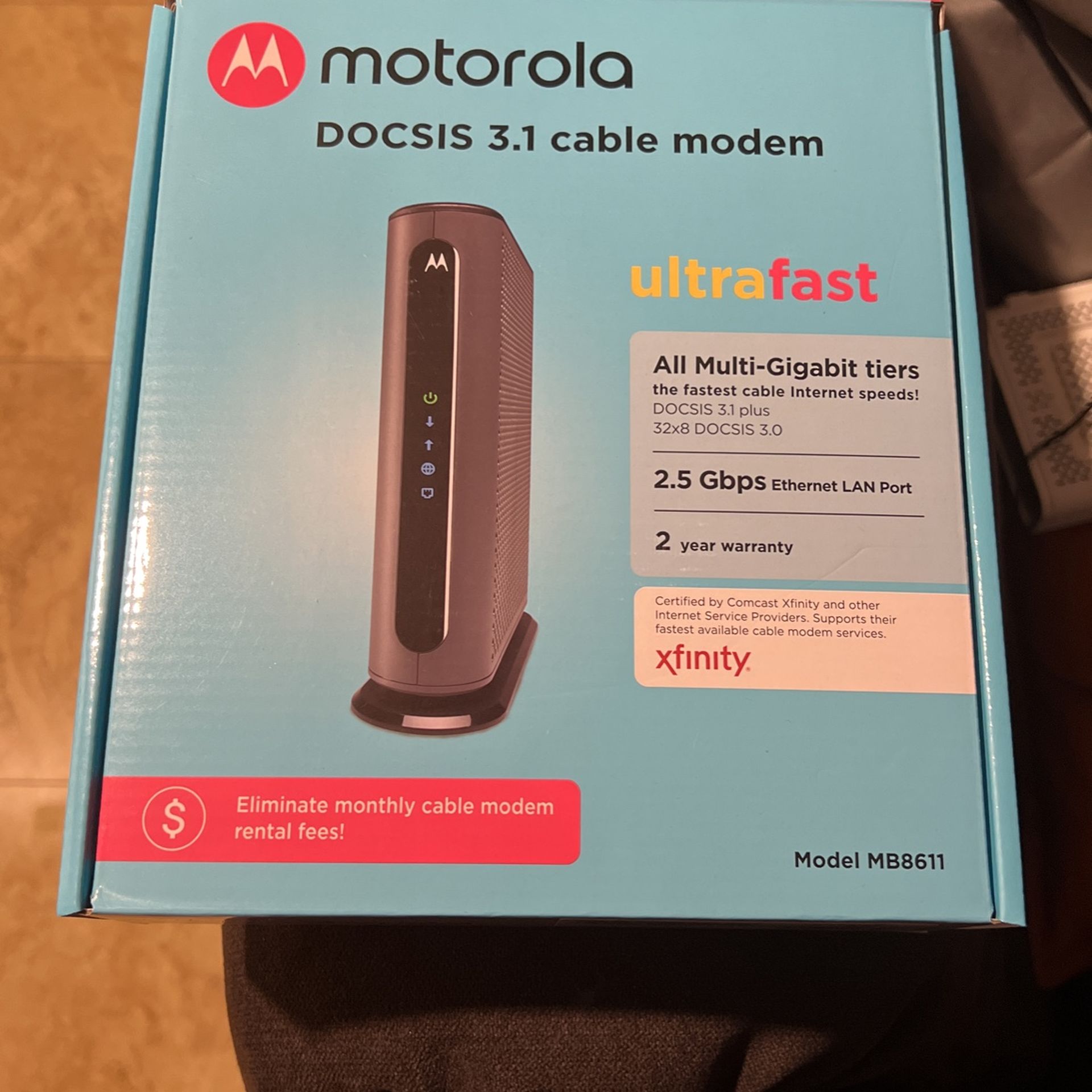 Motorola DOCSIS 3.1 Cable Modem