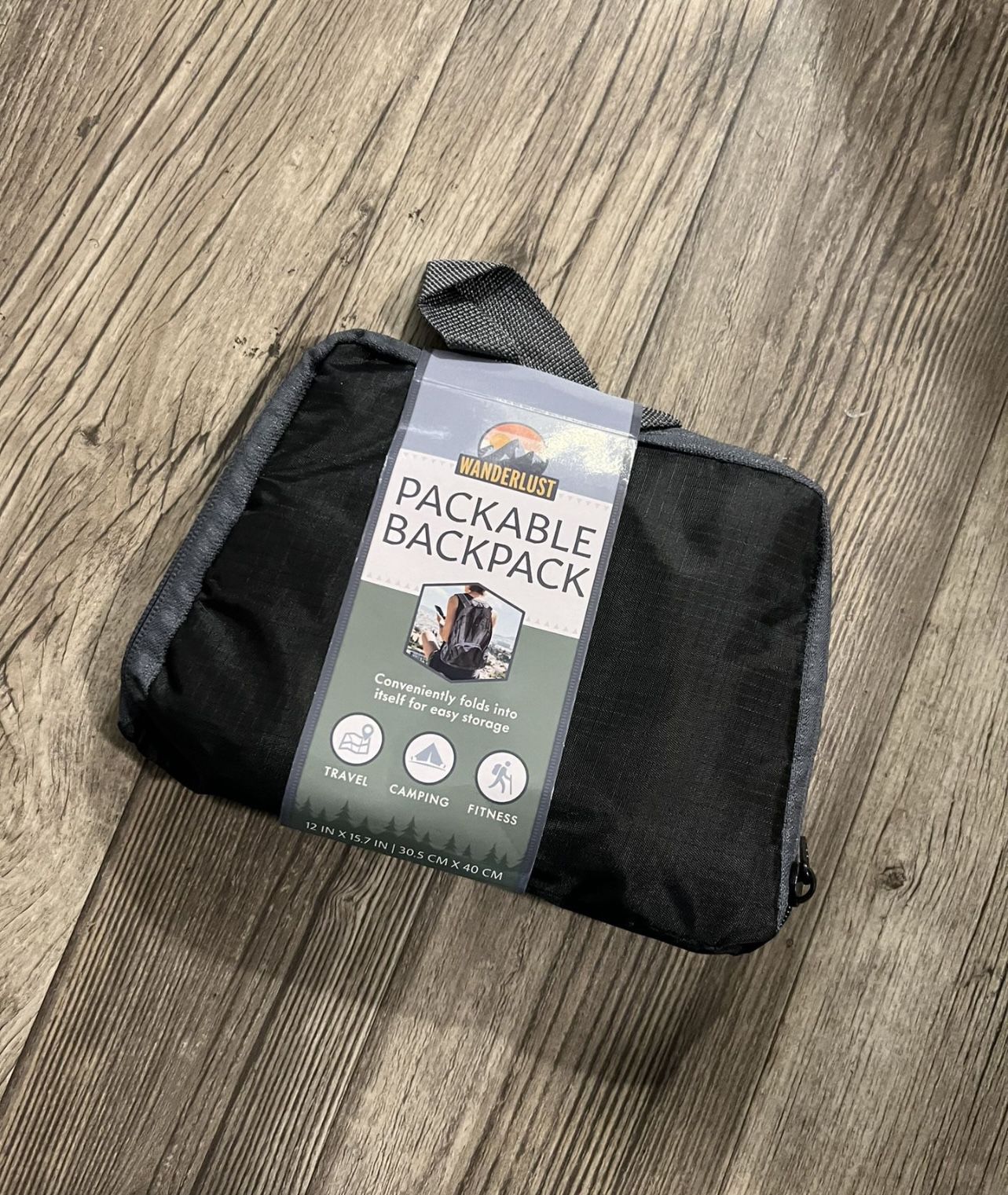 Wanderlust Packable Backpack