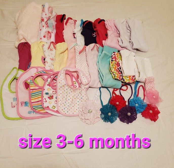 Baby Clothes Size 3-6 Months