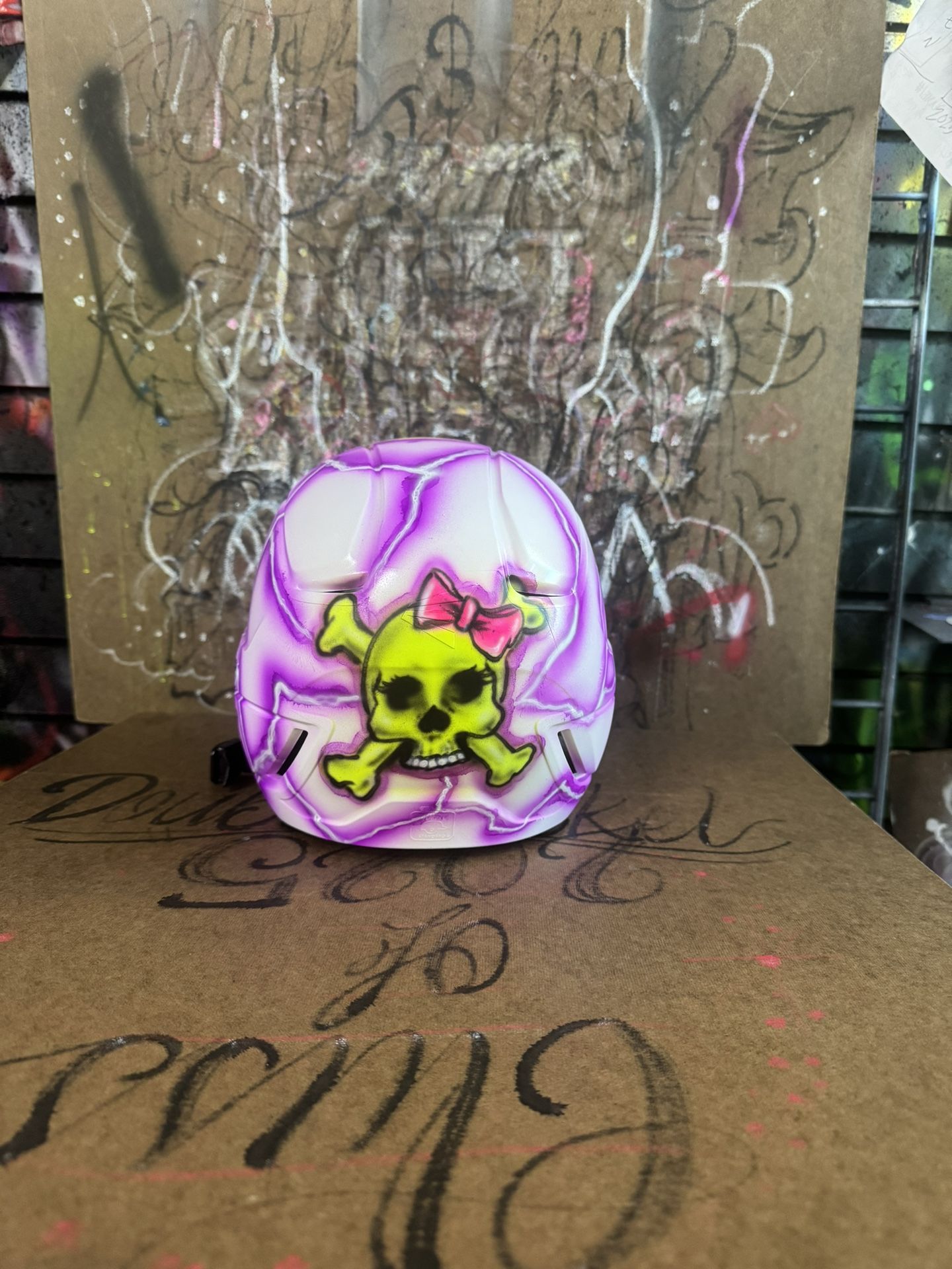 Airbrush SoftBall Helmets