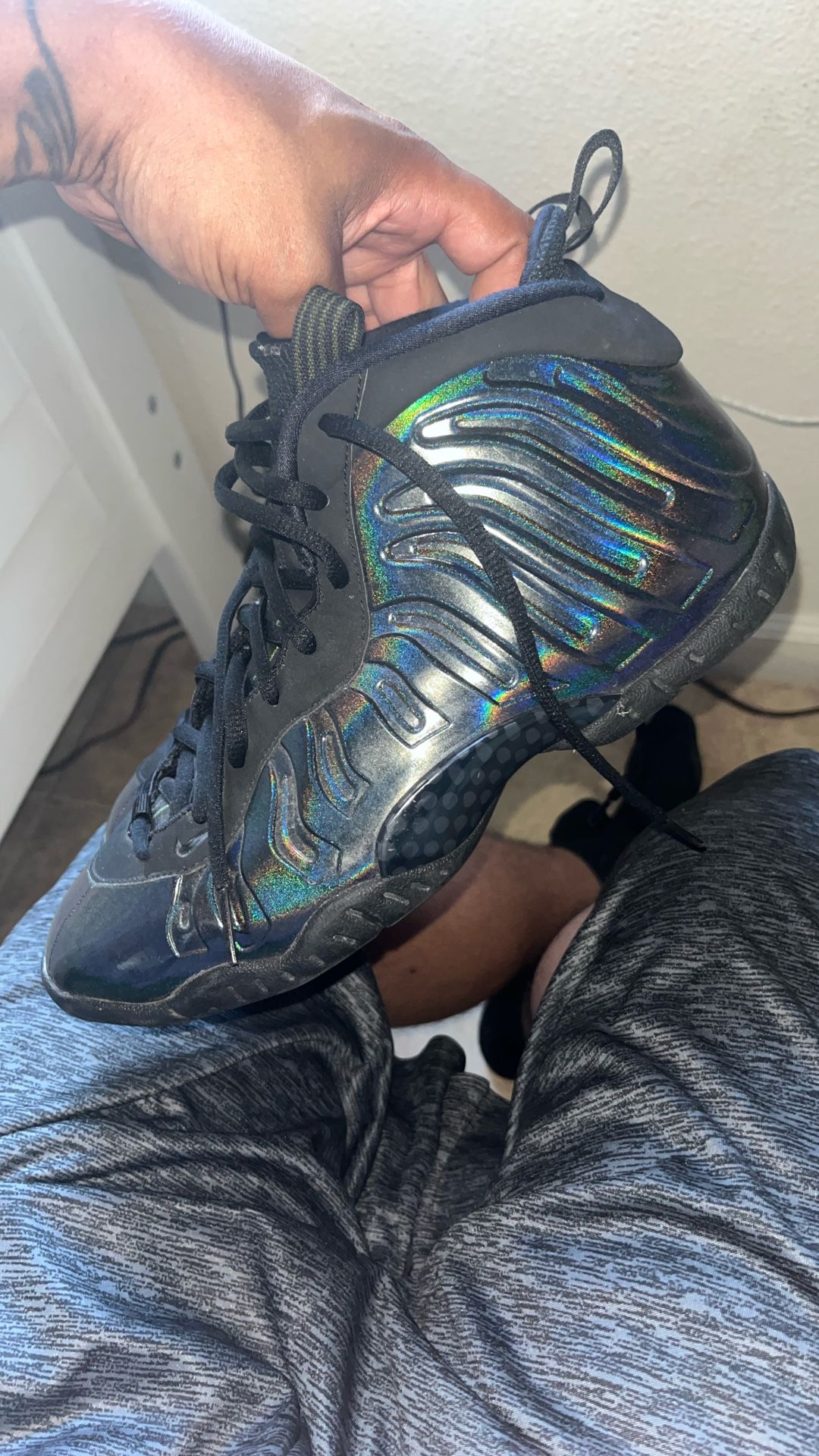 Nike Little Posite One GS 'Legion Green'