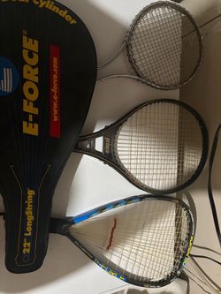 Mixed Racquet Lot – E-Force, Prince, and More