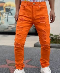 Orange Jeans