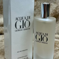 Acqua Di Gio Giorgio Armani For Men Eau De Toilette 0.5 Fl Oz 15Ml. Travel Size Spray New