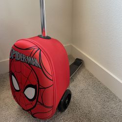 Spider-Man Hardside Carry-On Scooter Suitcase