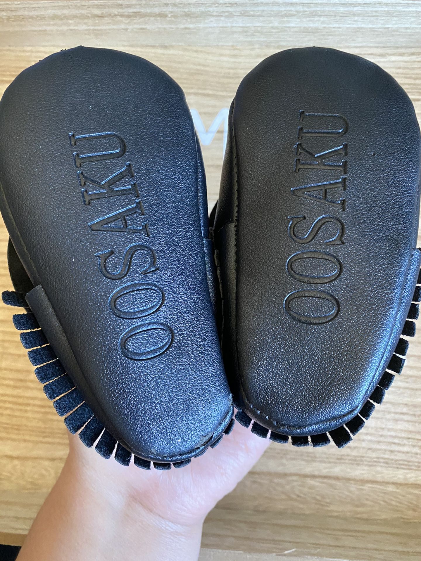 Black moccasins
