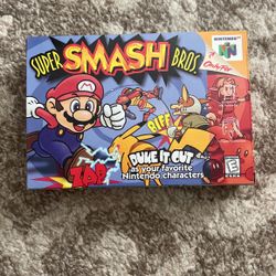 Super Smash Bros For Nintendo 64