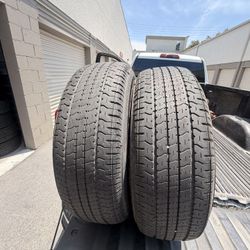 ST225/75/15 Goodyear Endurance Trailer Tires (2)
