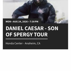 Daniel Caesar Concert Tickets