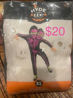 XL KidsBrand New Costume 2 Headed Skeleton/East Valley P/U