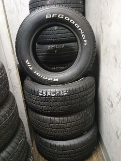 235/60/15 BF GOODRICH TA ABOUT 98% $450