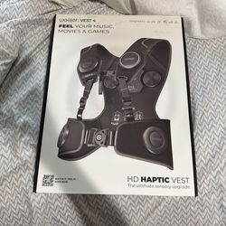 WooJer Vest 4 HD Haptic Vest for Music Movies Games