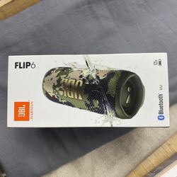 JBL Flip 6 Portable Waterproof Bluetooth Speaker (Camo) BRAND NEW SEALED Holiday SALE $75 FIRM Highlights Wirelessly connect up to 2 smartphones or ta