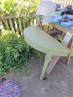 Half Circle Table