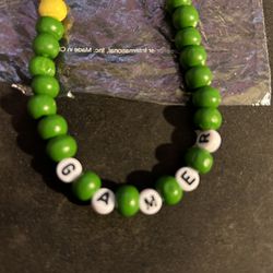 Handmade Child’s Necklace Says Gamer On It