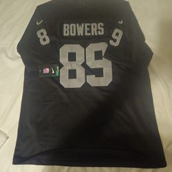 Las Vegas Raiders BOWERS BLACK JERSEY 