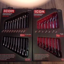 Icon Ratcheting Wrenches
