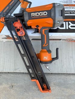 Ridgid Pneumatic 21-Degree Framing Nailer