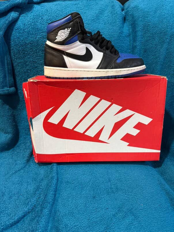 Air Jordan retro 1 og Royal Toe